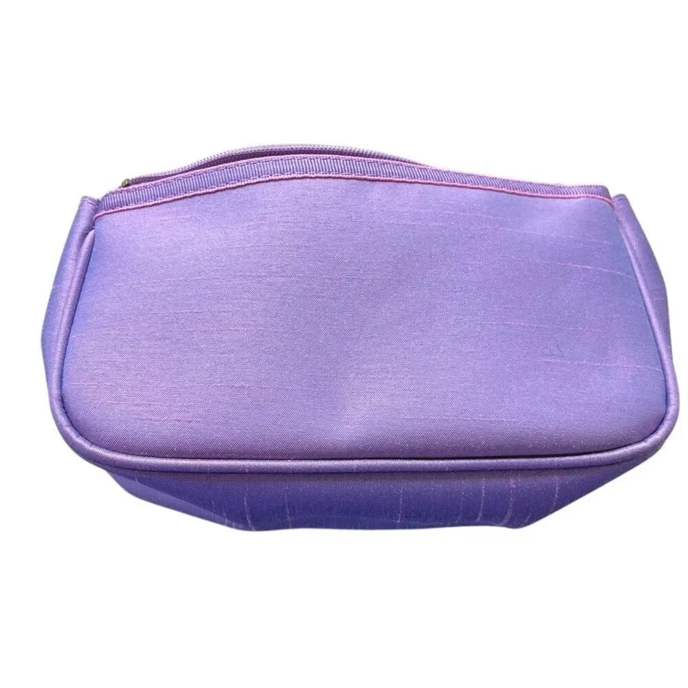Estee Lauder, small purple cosmetic pouch